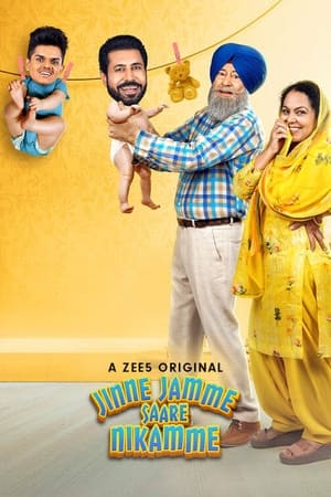 Jinne Jamme Saare Nikamme (2021) Punjabi Movie | Hindi Full Movie HDRip x264 [1GB]